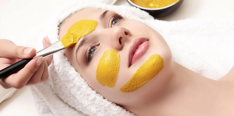 Домашняя маска из куркумы