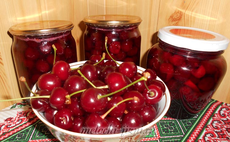Вишневое варенье на зиму