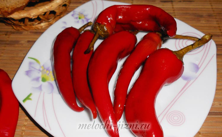 Маринованный горький перец на зиму