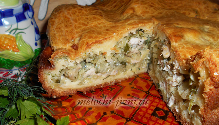 Курник с курицей и картошкой пошаговый рецепт