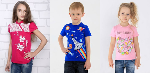 Модные детские футболки 2018