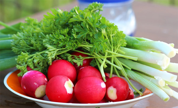 Весенние продукты для похудения