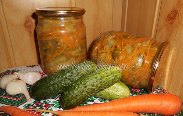 Огурцы по-корейски на зиму