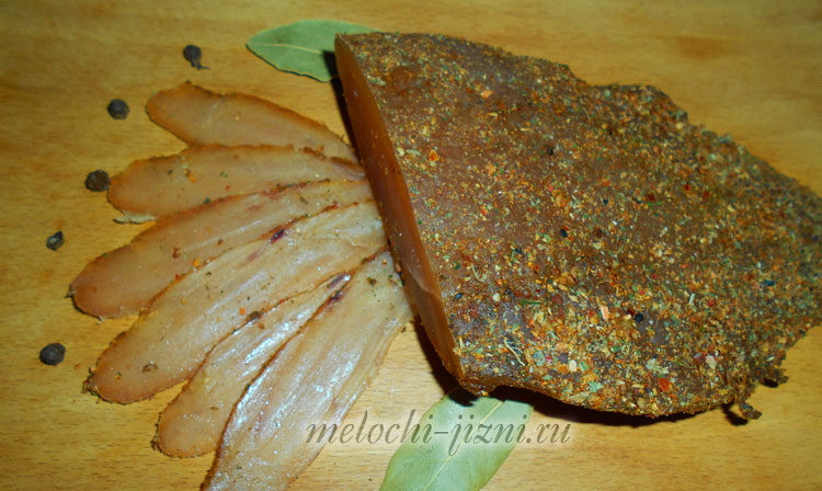 Сыровяленая куриная грудка