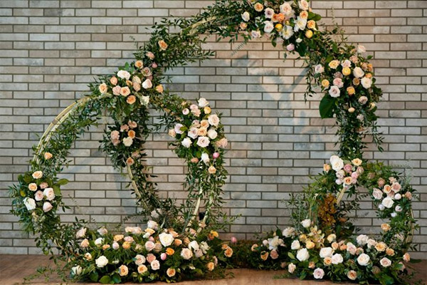 украшение арки на свадьбу
