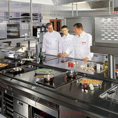 Ассортимент профессионального оборудования для кухни