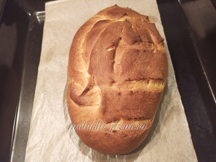 Рецепт батона без яиц
