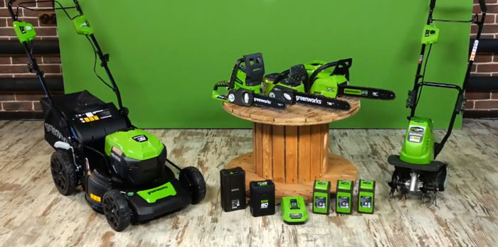 Садовая техника Greenworks, которую можно купить на OZON