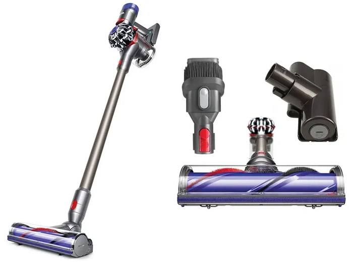 Преимущества беспроводного пылесоса Dyson V8 Tactical