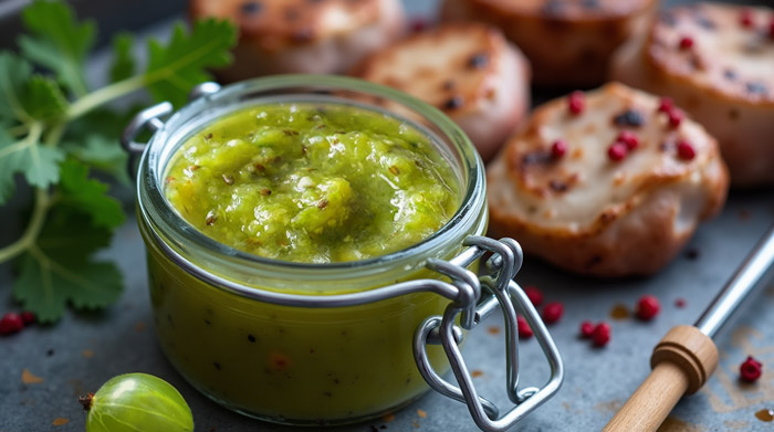 Соусы из крыжовника к мясу