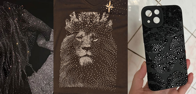 Инкрустация стразами — интересное хобби, которое может перерасти в маленький бизнес