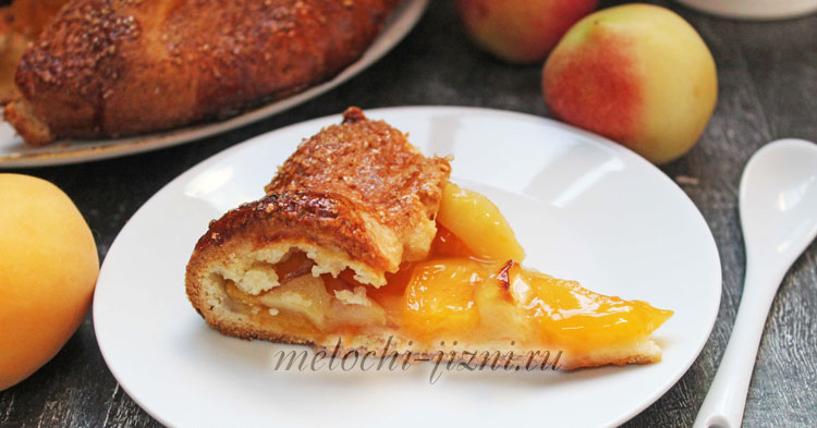 кусочек абрикосовой галеты