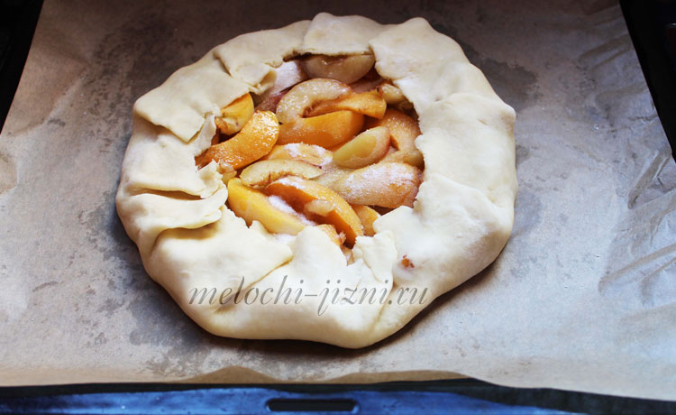 как завернуть края галеты