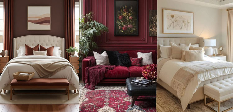 Модные цвета и их сочетания в интерьере 2025