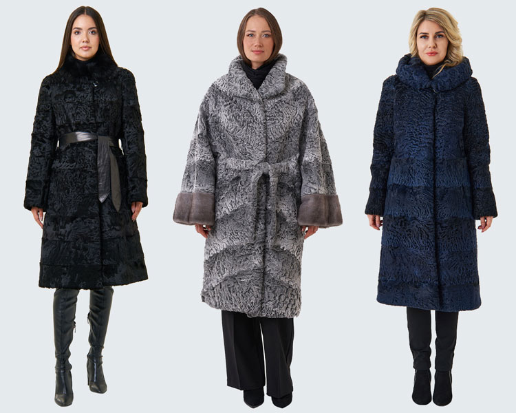 шубы из каракуля