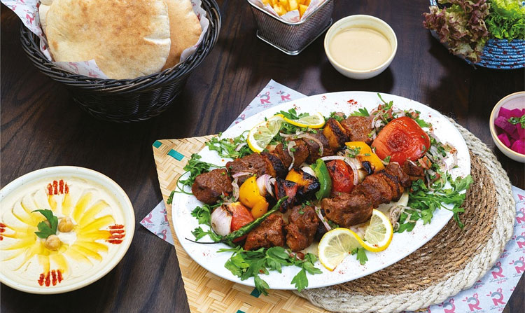 Говяжий шашлык с сацибели