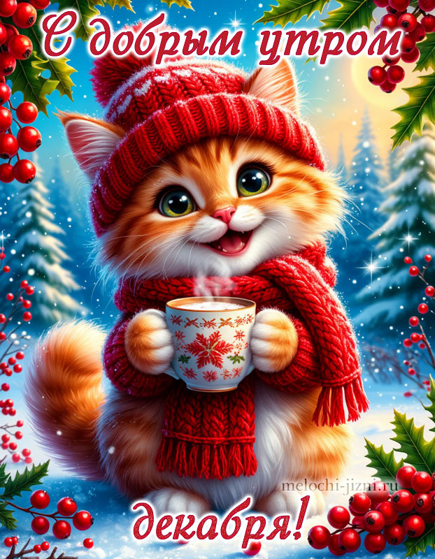 доброе утро декабря картинки красивые