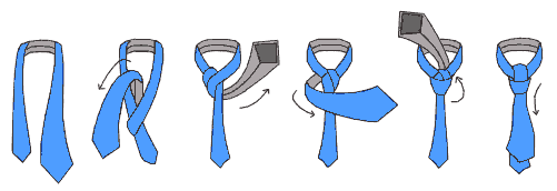 Как завязывать галстук. Элегантный узел